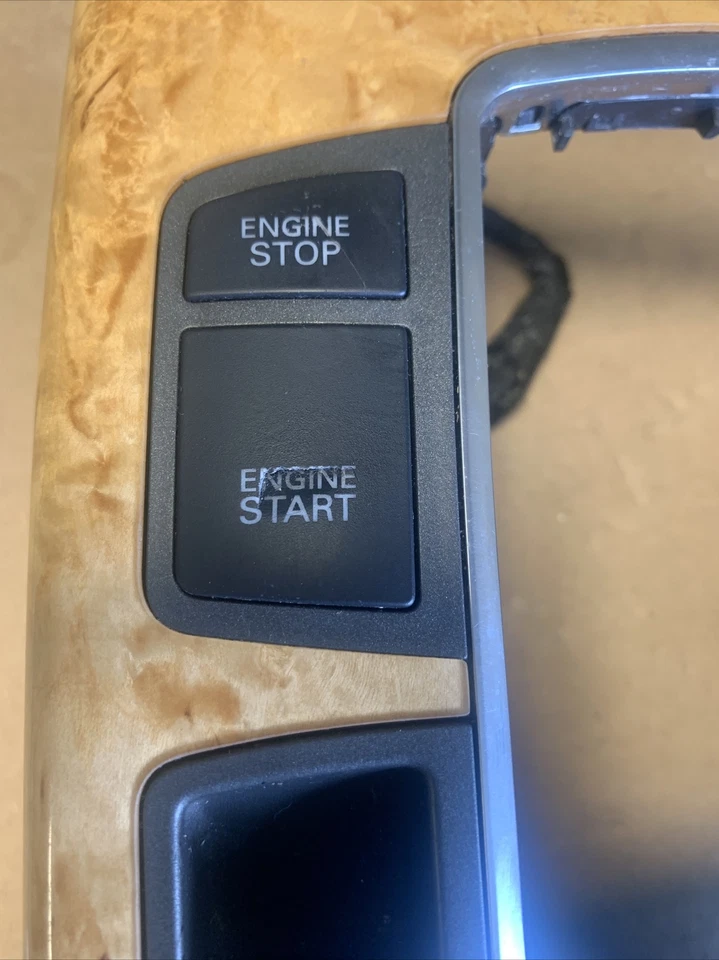 Audi A6 2005-2011 consola central delantera beige abedul grano madera 4F1864261E7L5 Foto 4 de 4