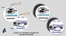 JAMESWAY DEPARTMENT STORE Ornament / Magnets  Collectible Defunct Vintage Retail
