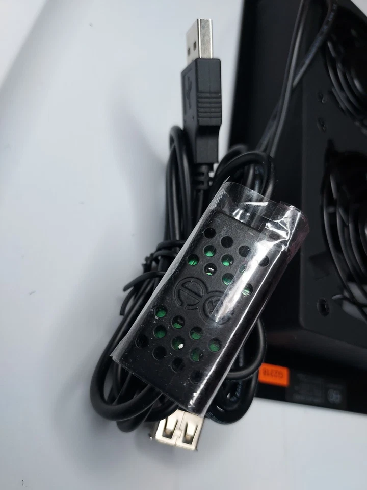 AIRPLATE S5, Quiet Cabinet Fan 8" for Home Theater AV Amplifier Media Cooling - Image 3 of 4