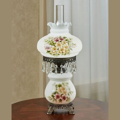 Abigail Table Lamp Multi Pastel   10 dia x 24 H