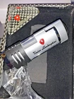 Tonino Lamborghini Cigar Lighter Slilver Dual Flame  w/ Key chain Flame Adjuster