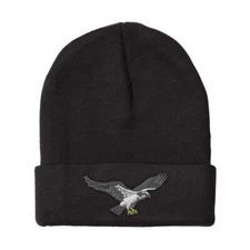 Beanies for Men Osprey Embroidery Birds Winter Hats Women Acrylic Skull Cap