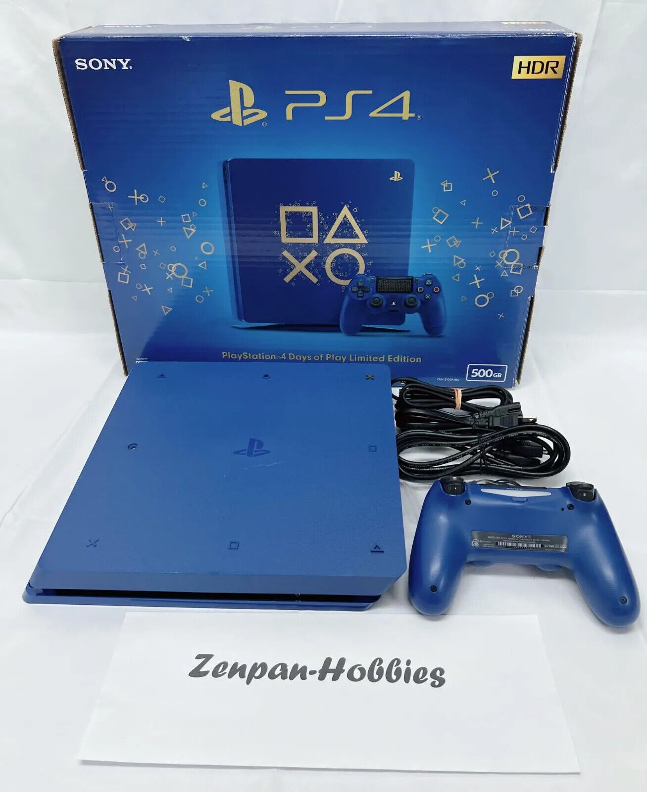 Playstation 4 PS4 500GB Days of Play (JPN Plug) Limited Edition