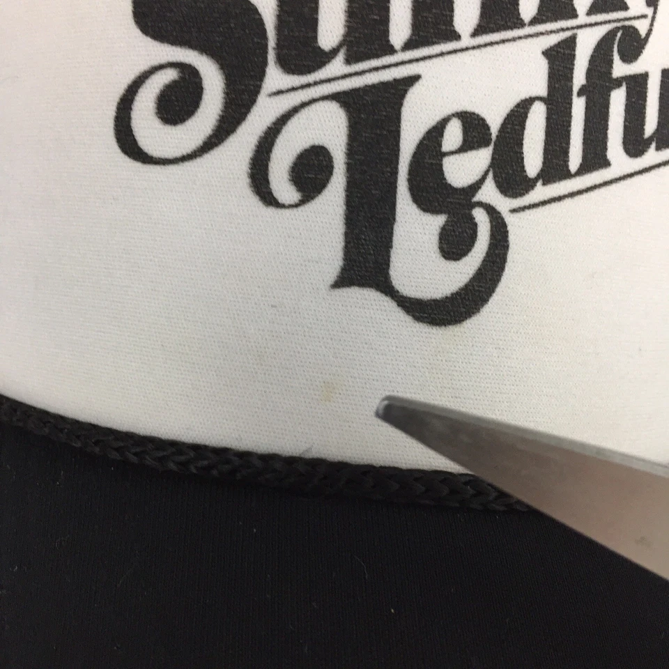 De Colección Soleado Ledfurd Hip Hop Gorra Deletrear Logo Malla Espalda a Presión Camionero Gorra de Béisbol Foto 3 de 4