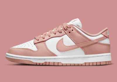 Nike Dunk Low Shoes 'Rose Whisper' White DD1503-118 Women's Sizes