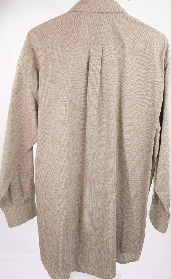 Camisa de vestir Zanella para hombre con botones talla 15,5-32 hecha en Italia calce largo Foto 2 de 4