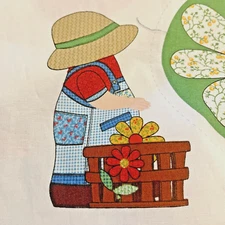 Benartex Sunny Boy Sam aka Overall Sam Doll Panel # P734 Cut & Sew Pillow Doll