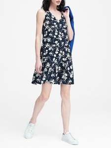 banana republic drop waist dress