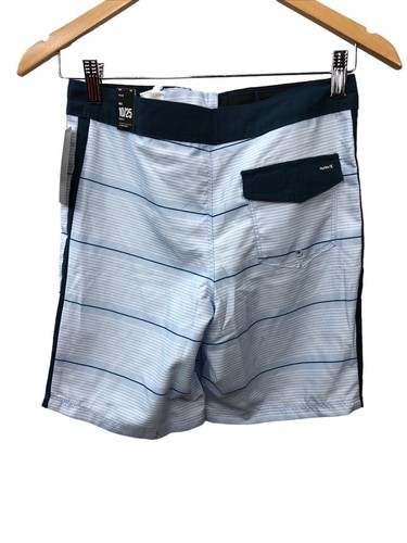 Hurley Boys 1982852-C60 Psychic Blue Board Shorts Swim Trunk Swimwear Size 10 - Picture 2 of 4