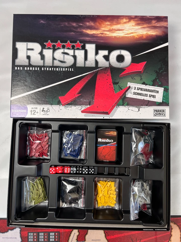 Risiko Das große Strategiespiel Parker Brettspiel Gesellschaftsspie- Vollständig - Bild 3 von 4