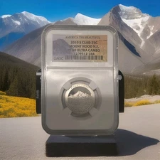 2010-S SILVER 25c MOUNT HOOD N.F. PROOF QUARTER NGC PF69 ULTRA CAMEO