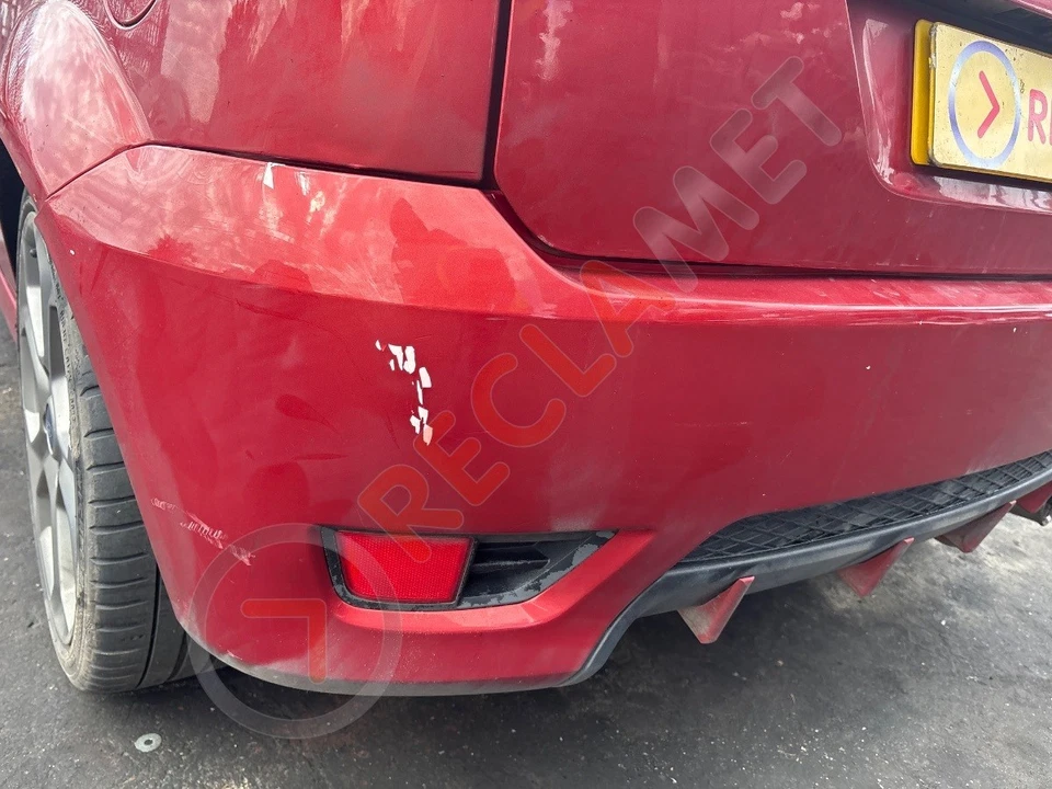 FORD FIESTA 2002-2008 MK6 BE256 St Style Complete Rear Bumper in Red - Image 2 of 4