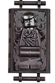 Lego Star Wars Han Solo in Carbonite Block with Han solo minifigure sw0978 75137