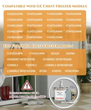 WR50X10085 Freezer Temperature Control Thermostat Fits for GE & Haier Chest F...