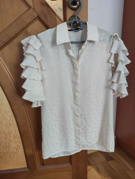 Women Louis Feraud Shirt Vintage Silk 36