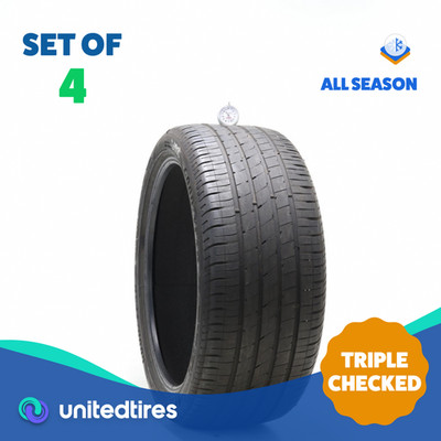 Set of (4) Used 255/40R20 Goodyear Eagle F1 Asymmetric 5 TO 101W - 5.5-6/32