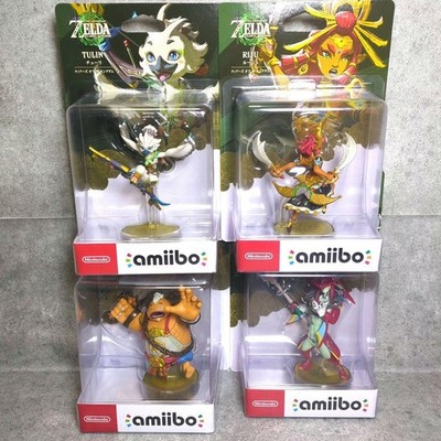 Full Set amiibo The Legend of Zelda Tears of the Kingdom Sidon Riju Tulin Yunobo