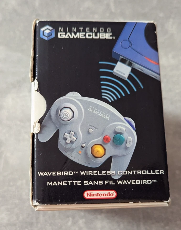 Original Nintendo Gamecube Controller Wavebird Wireless mit OVP - Bild 4 von 4