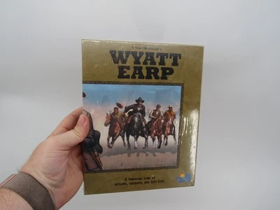 Wyatt Earp Card Game Rio Grande 2001 Richard Borg Rare Sealed - Image 1 of 4