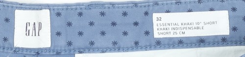 GAP Men's Blue Chino Shorts Size 32, Casual Style - Picture 3 of 12