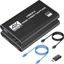 4K 1080P 60FPS HDMI to USB 3.0 Video Capture Card For PS4/PC/OBS Nintendo Switch