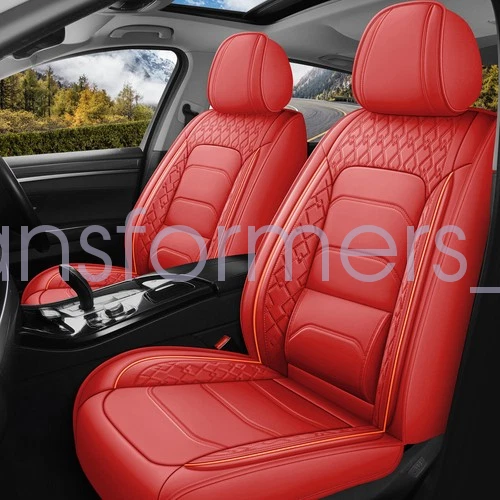 FOR LEXUS Car Seat Covers Luxury Leather Front Rear 5-Seats Full Set Cushion Pad Foto 4 de 4