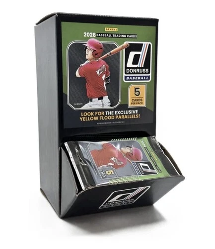 2026 Panini Donruss Baseball 48 Pack Gravity Feed Box MLB Trading Cards