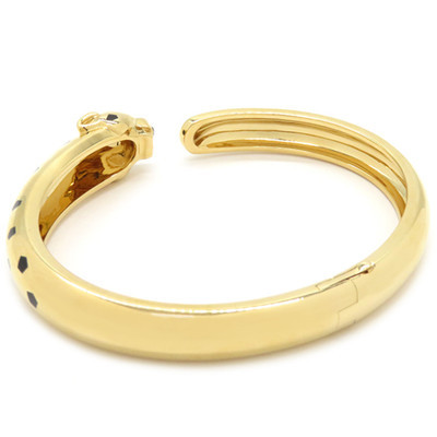Cartier Bracelet Panthère de K18YG Onyx Tsavorite Lacquer Cartier Bracelet Panthère de K18YG Onyx Tsavorite Lacquer