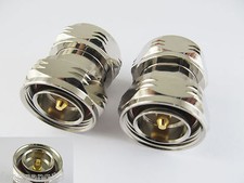 1pcs L29 7/16 DIN Male Plug to L29 Male RF Coaxial Adapter Connector Straight
