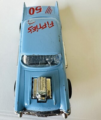 【超レア】 MajoRETTE 1957 シェビー Majorette #223 '57 Chevy Hot Rod Light Blue
