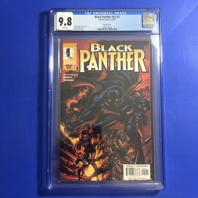 BLACK PANTHER 2 CGC 9.8 1st Appearance Dora Milaje Okoye Bruce Timm Variant 1998