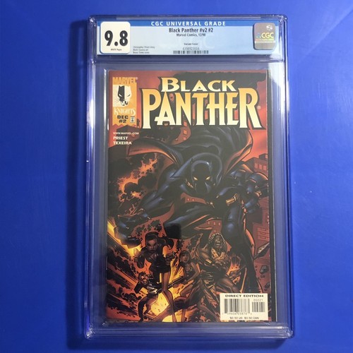 BLACK PANTHER 2 CGC 9.8 1st Appearance Dora Milaje Okoye Bruce Timm ...