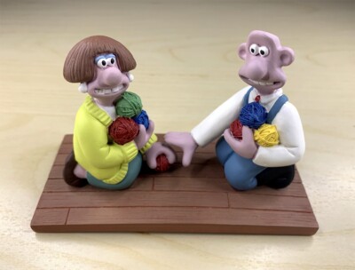 Wallace & Gromit (A Close Shave) Diorama / Figure with box