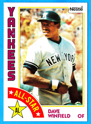 Dave Winfield 1984 Nestle  All-Star #402 (nrmt) New York Yankees (C)