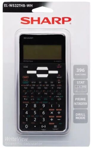 Scientific Calculator Sharp EL-W532TBH-WH   - Picture 1 of 1