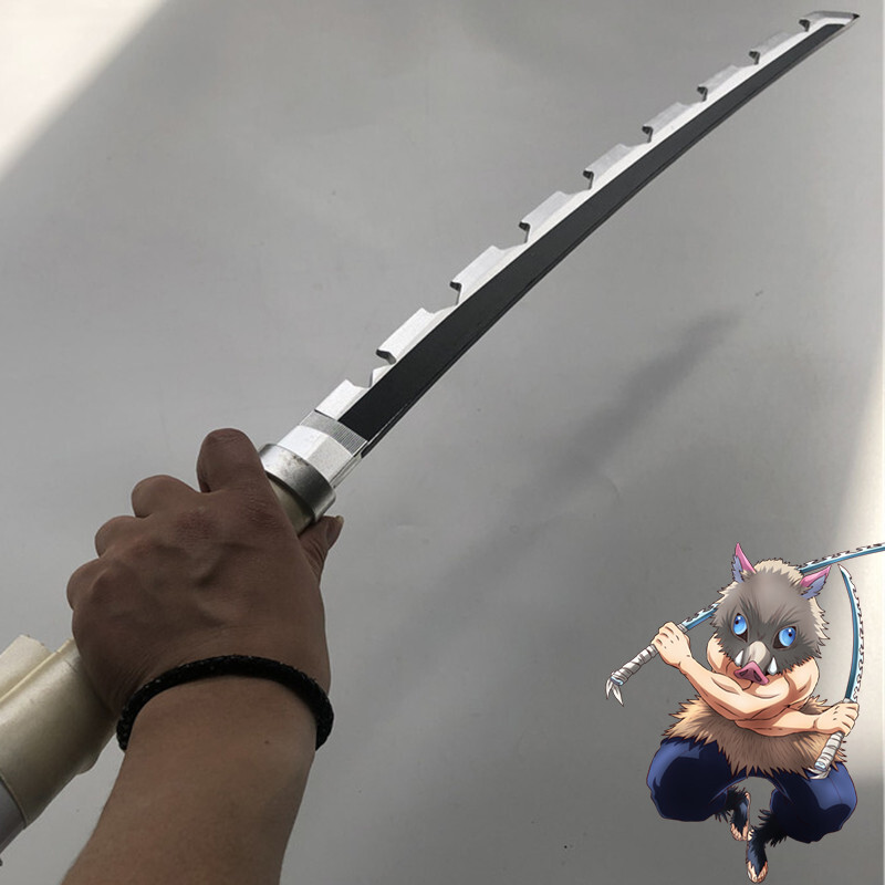その他 BANDAI NICHIRIN SWORD (INOSUKE HASHIBIRA Demon Slayer Kimetsu no Yaiba: Nichirin Sword (Inosuke Hashibira