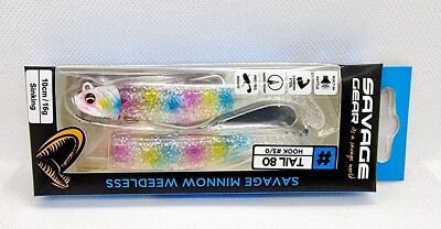 Savage Gear WL UNKRAUT MINNOW Angelköder SONDERANGEBOTSPREIS! (UVP £9,49)