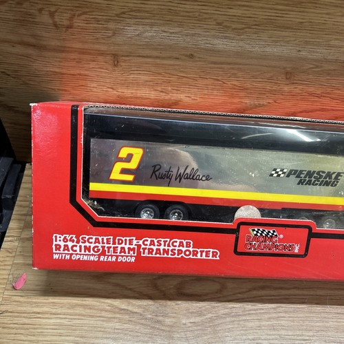 Racing Champions 1993 #2 RUSTY WALLACE PENSKE RACING Trasportatore - Foto 2 di 7