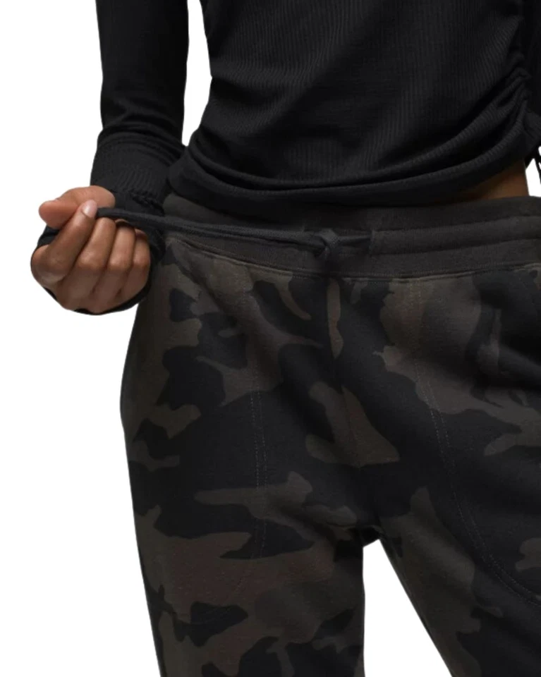 prAna Cozy Up Pant Women's Hiking Pants, Black Camo, X-Small - Image 3 of 4