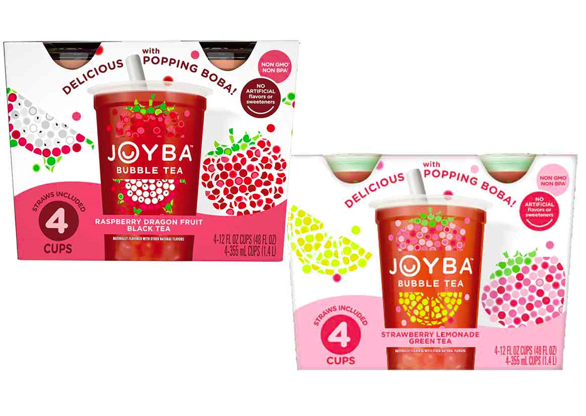 JOYBA® Bubble Tea Strawberry Lemonade Green Tea