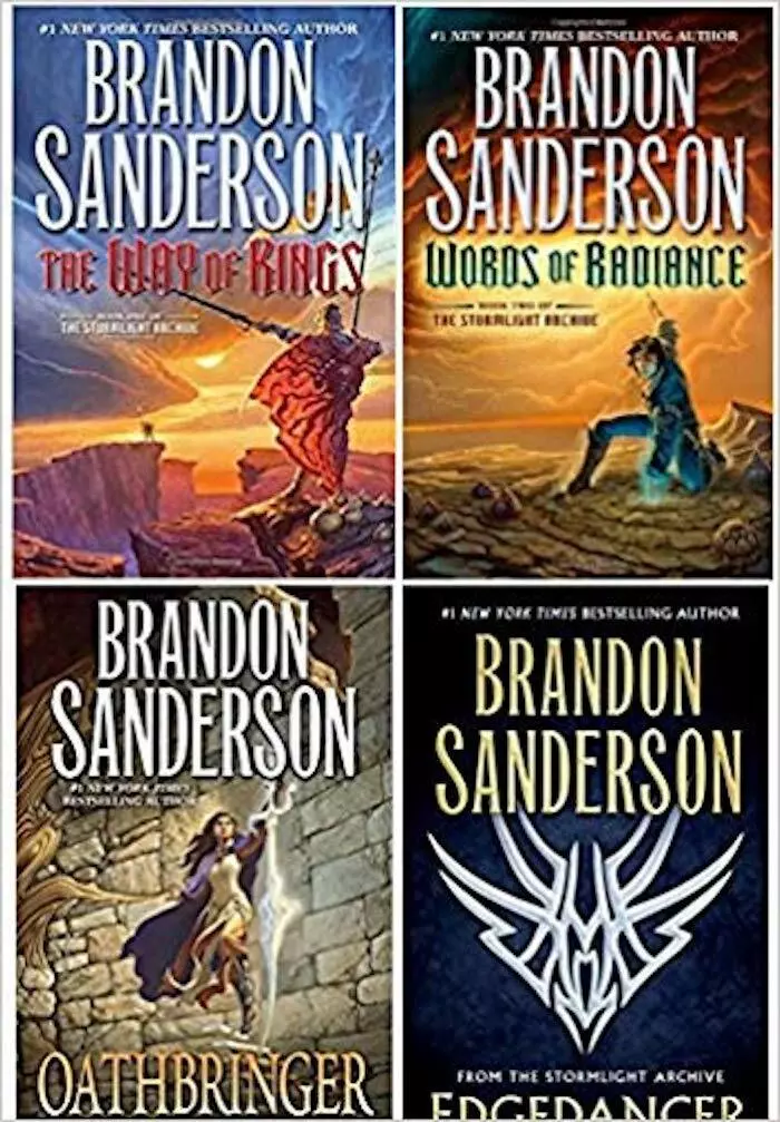 4 NEW BOOKS Brandon Sanderson Stormlight Archive WAY WORDS