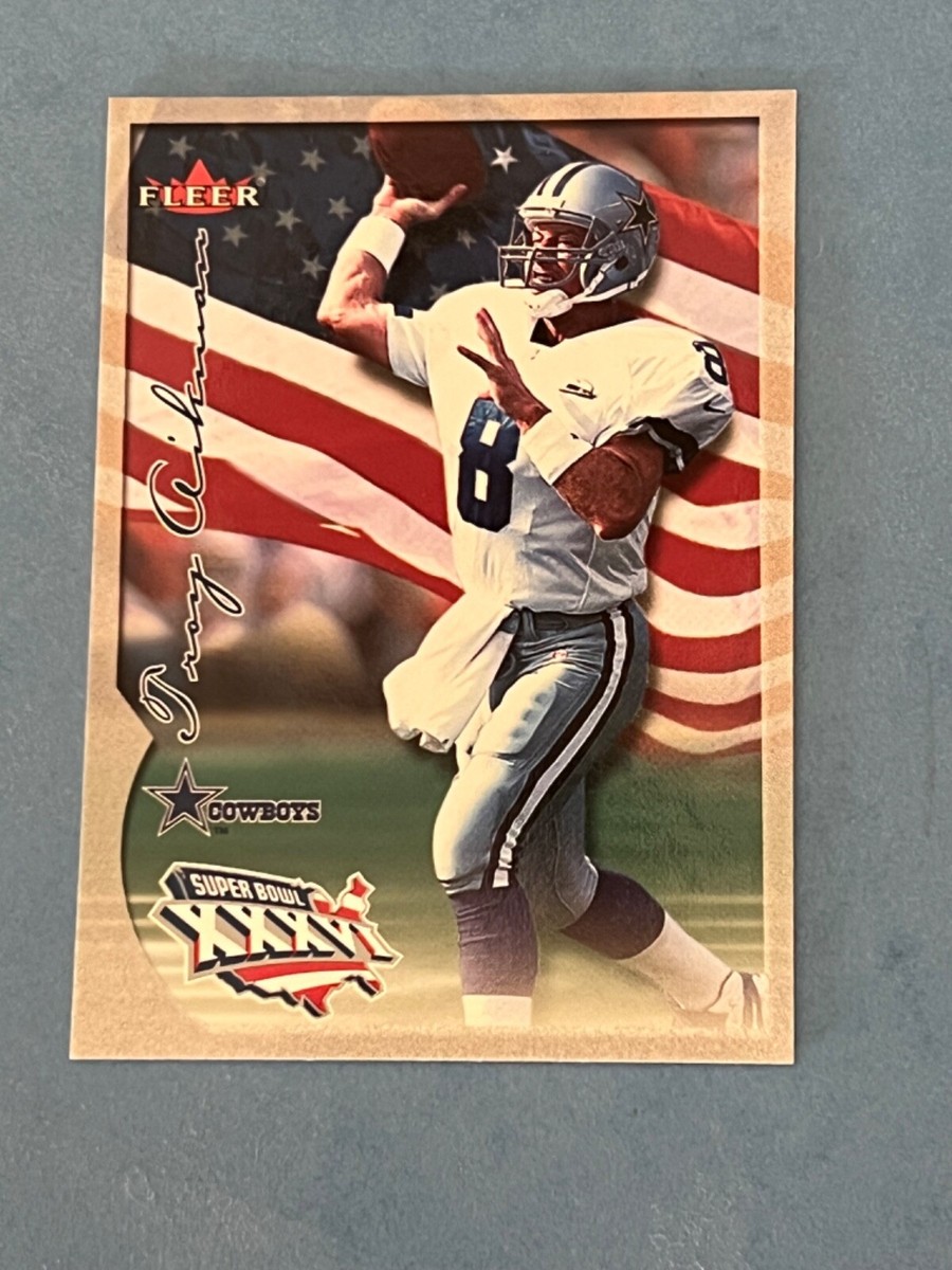 rare troy aikman cards 2002 FLEER TROY AIKMAN UCLA College BRUINS