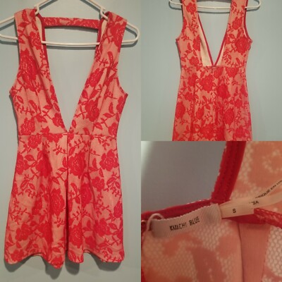 Kimchi Blue Red White Lace Dress Size S | eBay Kimchi Blue Red White Lace Dress Size S | eBay