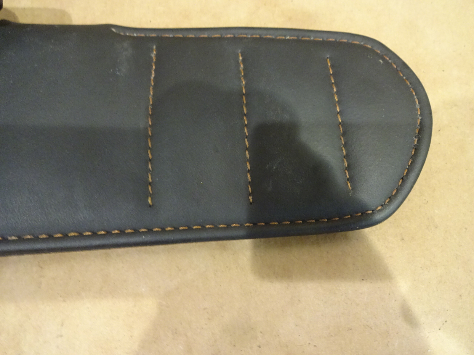 Ferrari California LH Driver Side Sun Visor Alcantara & Leather P/N 69765100