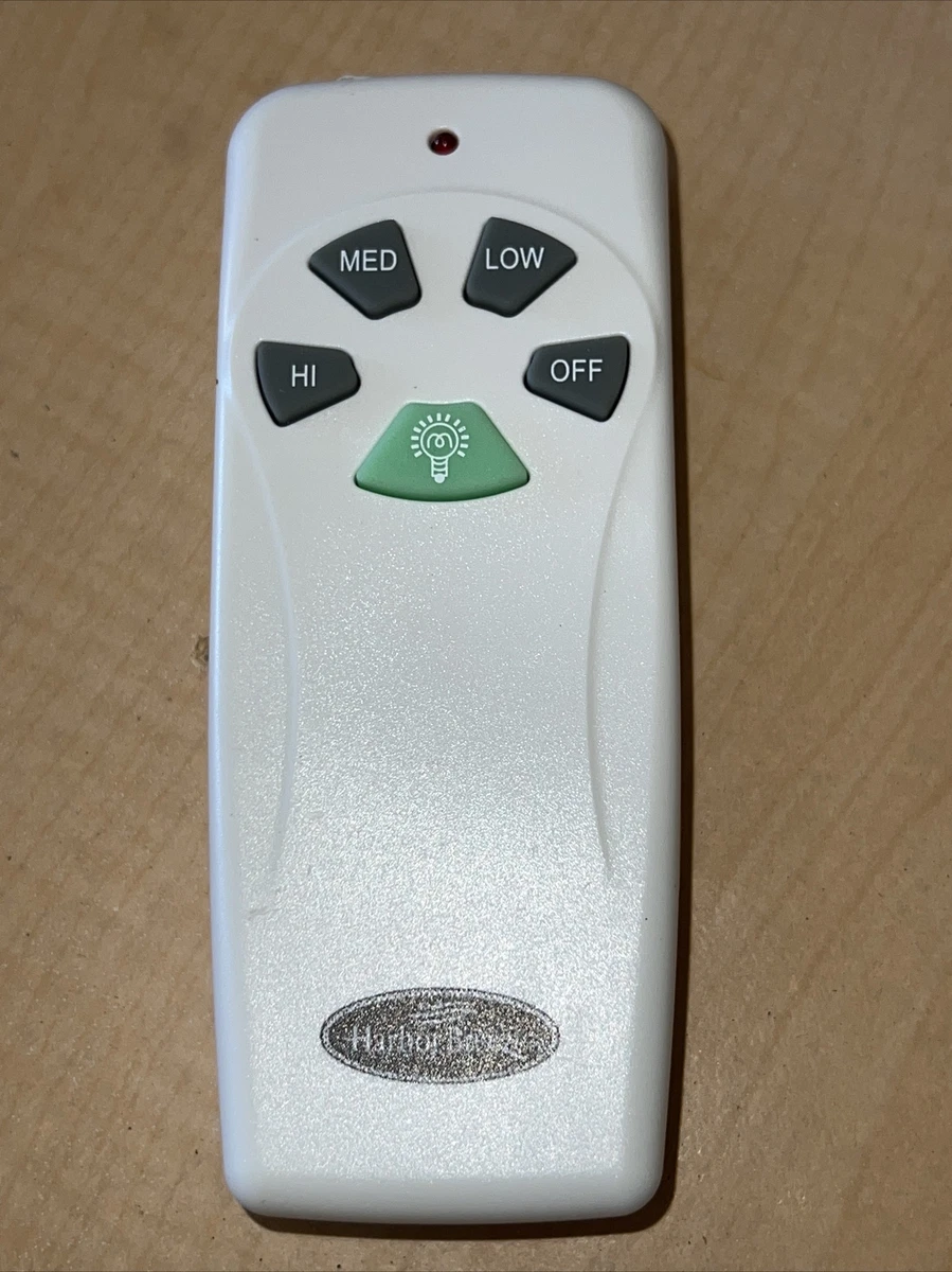 New A25-TX025 Remote Control For Harbor Breeze Ceiling Fans With Light – Compatible With A25-TX012 & Multiple Receivers (Battery Not Included)