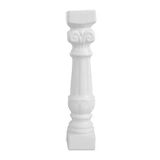 Balustrade Part White Ceramic Baluster 24 inch High | Renovator's Supply