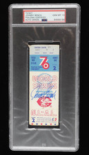 Johnny Bench Signed 1976 Game 2 World Series Ticket - Autograph Graded PSA 10