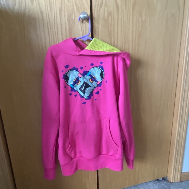 Nike Girls SB Skateboard Heart Hoodie