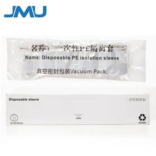 100Pcs/Box Dental Curing Light iLed Head Isolation Sleeves Covers Vacuum Pack