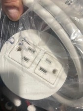USED Byrne Node 2-Outlet Corded 15A 125V 60Hz White BE03359-2-0-DZA-120 (V9)